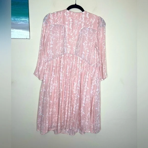 Ba$sh light pink Frezza nude short swing dress - Picture 5 of 12